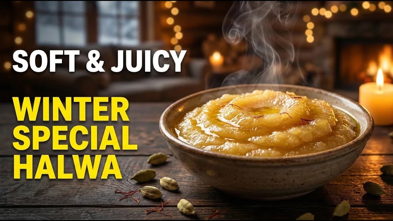 Soft & Juicy Suji Halwa | Winter Special Desi Sweet | Easy Recipe