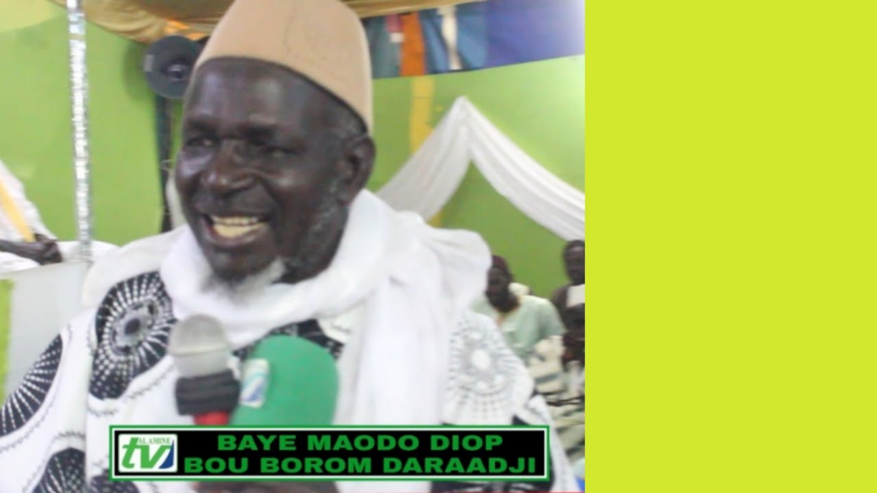 L'hommage de Maodo Diop à Serigne Mansour Sy Borom Daraadji