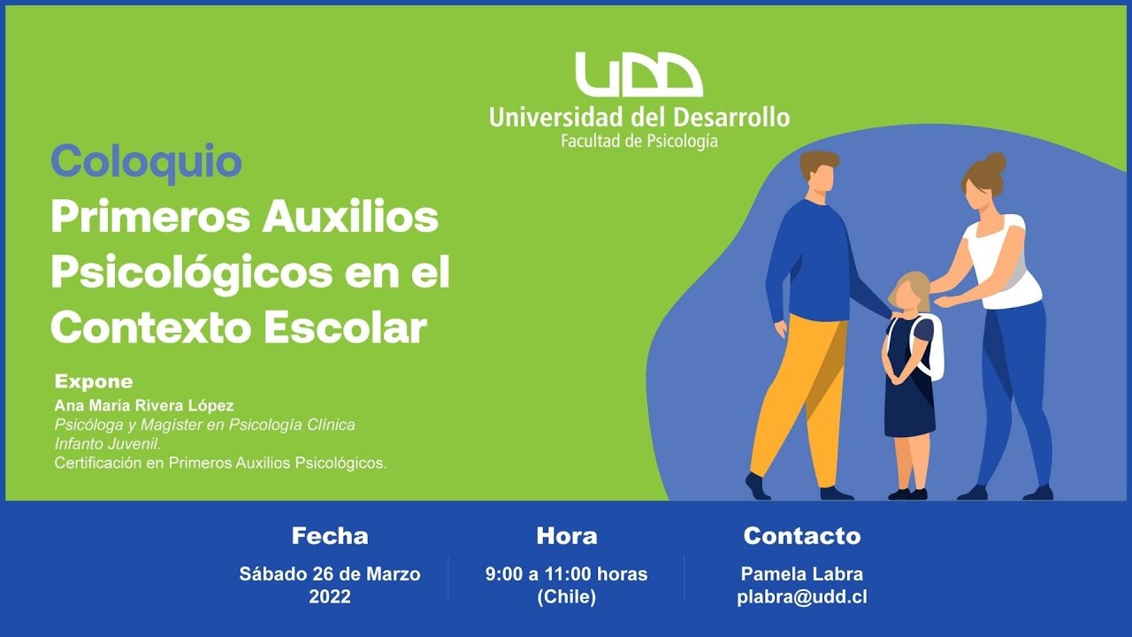 Coloquio | Primeros Auxilios Psicológicos en el contexto escolar