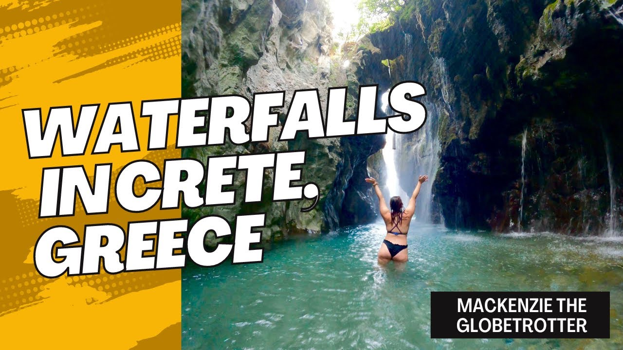 The GREATEST Adventure at Kourtaliotiko Gorge Waterfall
