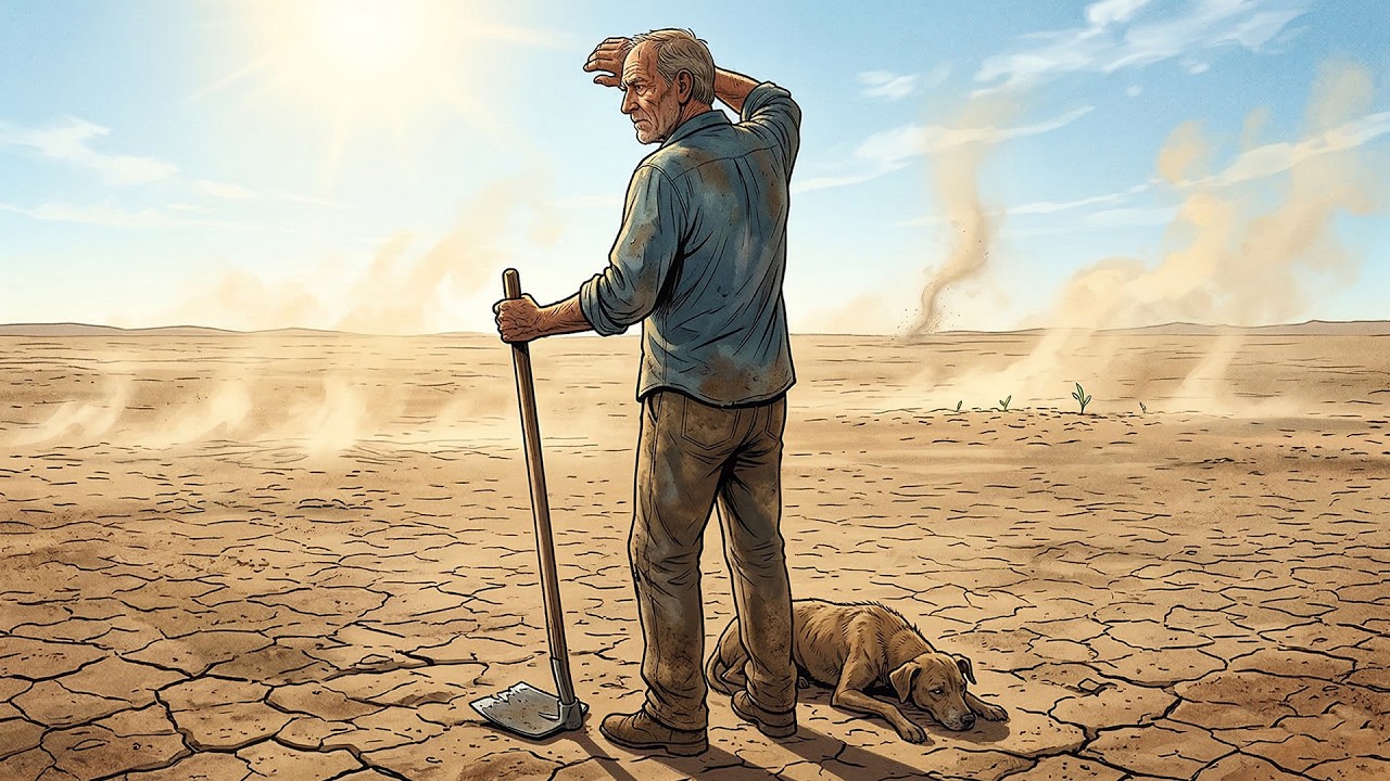 Maestro Compró Tierra Sin Agua Con lo Último Que Tenía… Lo Que Halló Bajo el Suelo Cambió Todo.