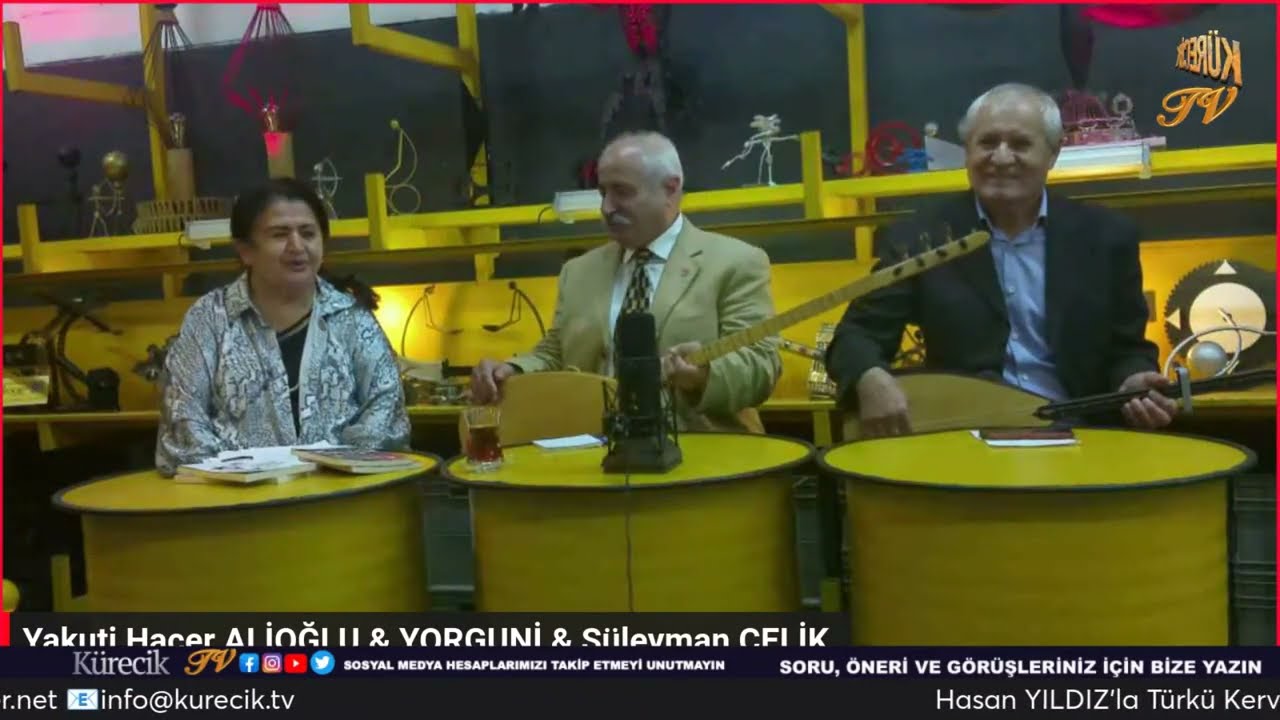 Hasan YILDIZ'la Türkü Kervanı  Konukları Şair Yakuti Hacer ALİOĞLU Aşık YORGUNİ & Süleyman ÇELİK