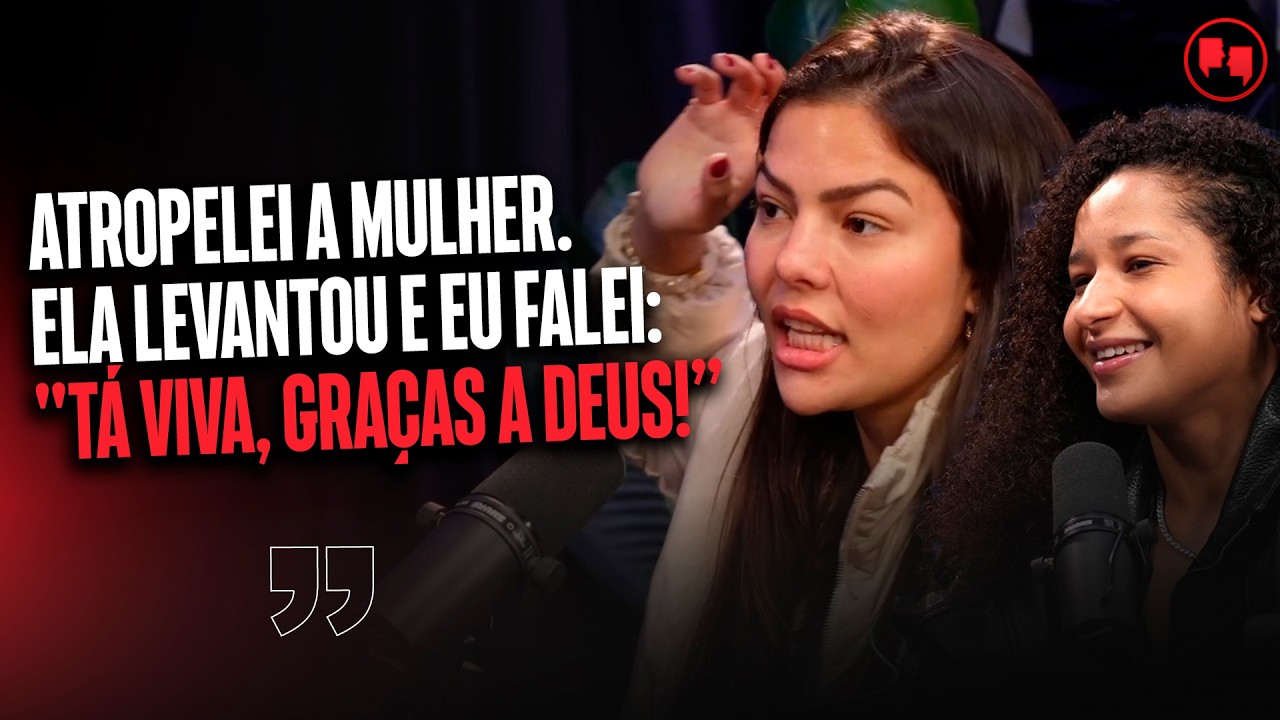 LUANA SANTOS QUASE MATOU UMA PESSOA ATROPELADA