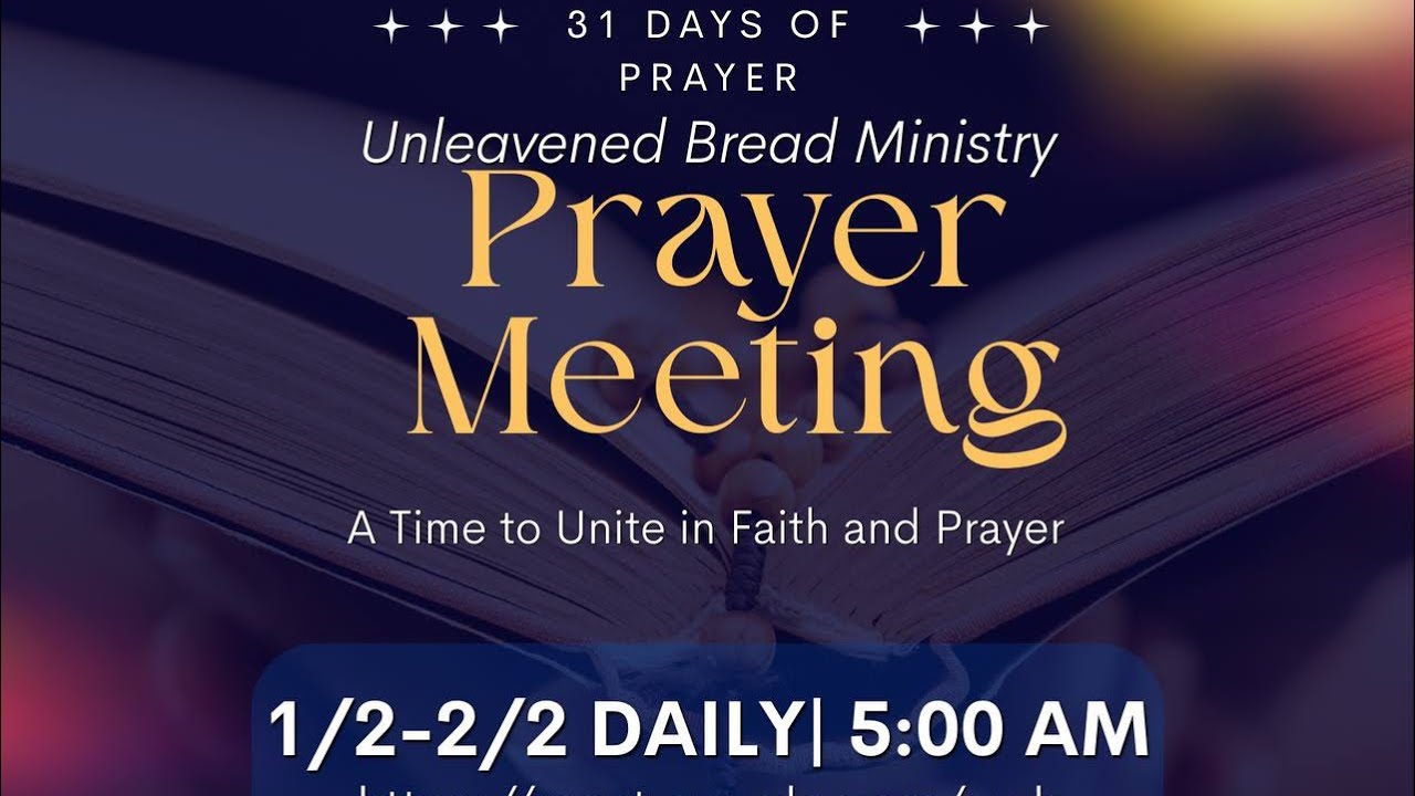 5 am Prayer Day 25