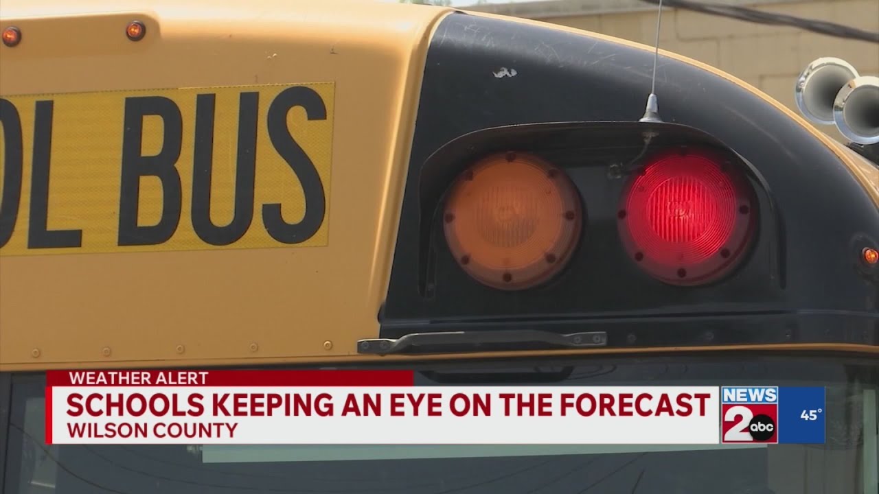 Wilson County Schools keeping an eye on forecast