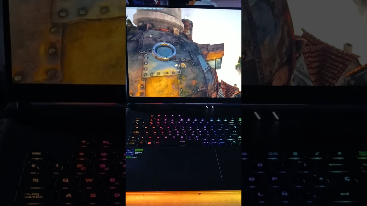 BenchMark Hardware Test NoteBook  ASUS MundoMakina Heaven Demo Asus G834J 64GB RAM RTX 4090 i9