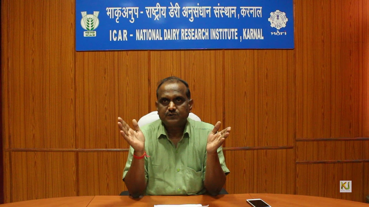 ICAR- National Dairy Research Institute| Karnal |Dr. R R B Singh