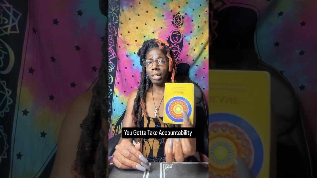 Taking Accountability 💫 #shorts #tarot #oracle #accountability #divination #shortsfeed #tarotcards