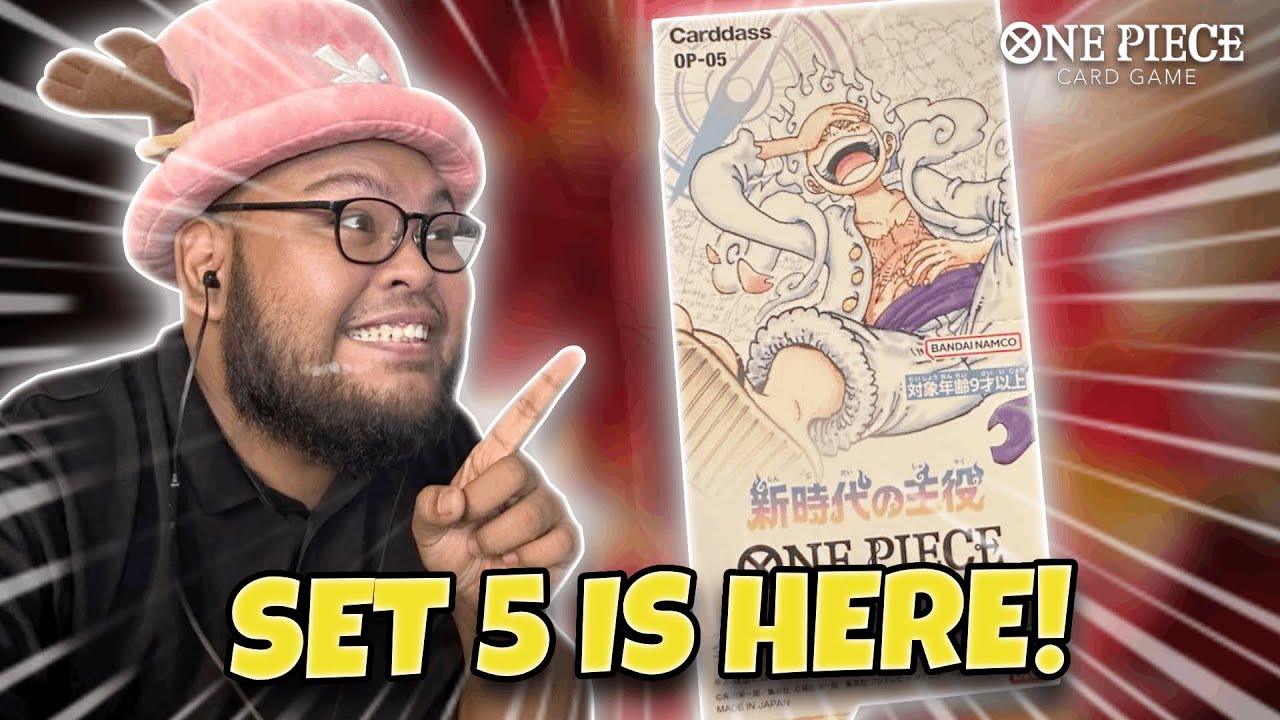 Opening the BRAND NEW OP-05 booster box!