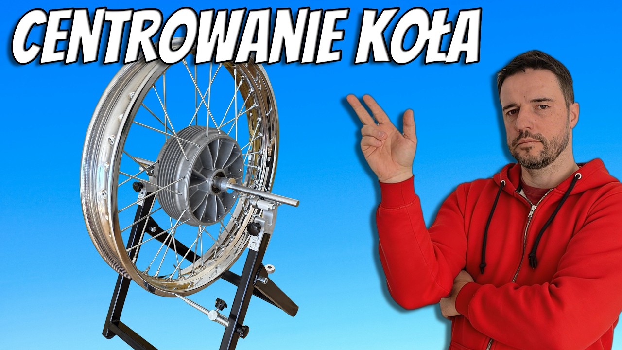 🔧 Centrowanie szprychowych kół motocyklowych - krok po kroku 🏍️