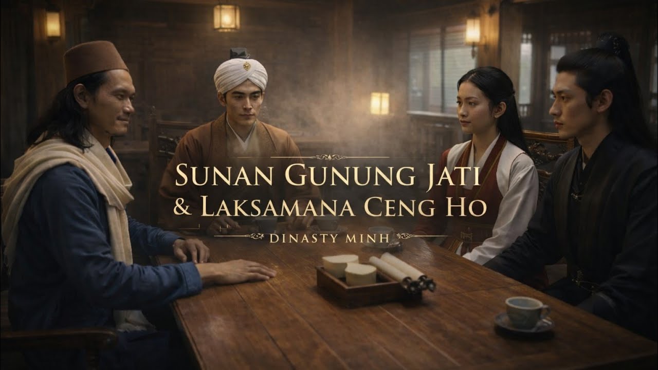 PERTEMUAN SUNAN GUNUNG JATI DENGAN LAKSAMANA CHENG HOO #movie 