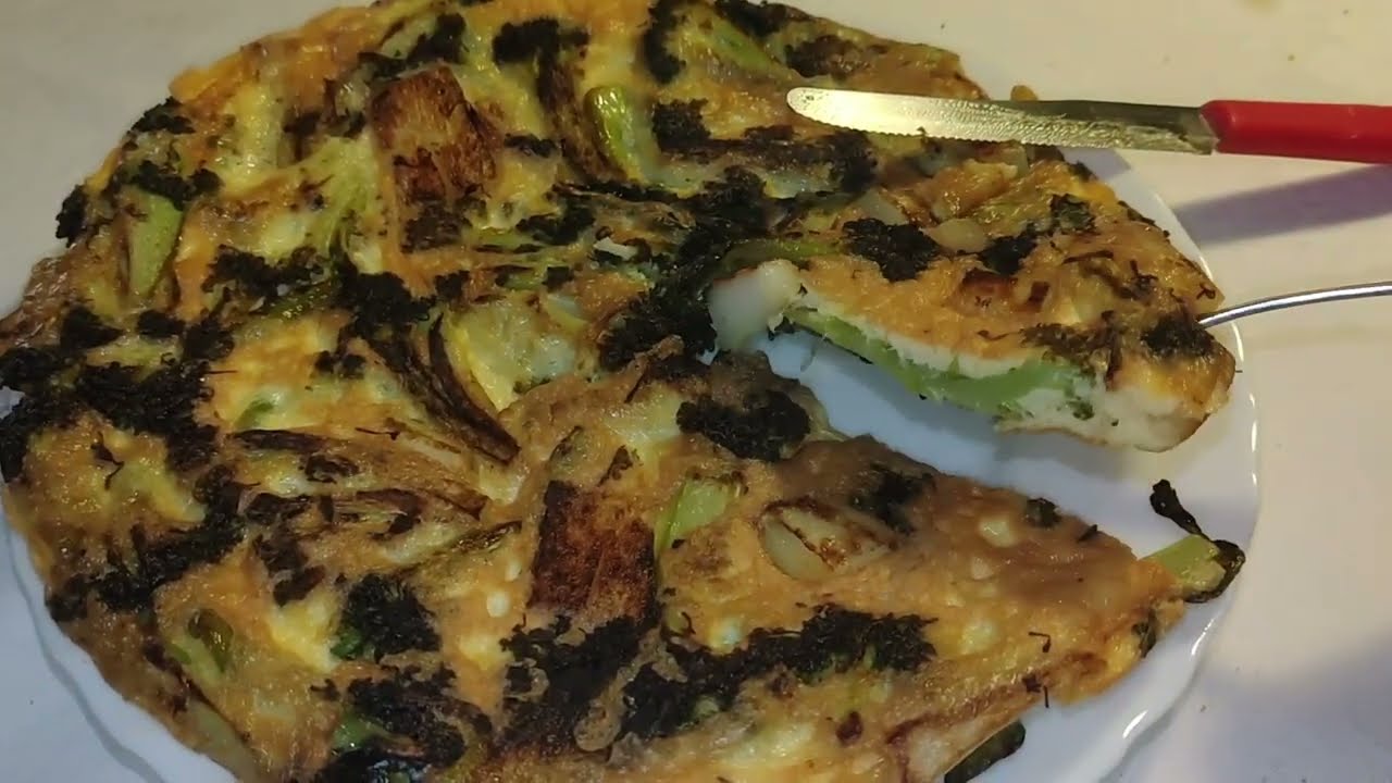 Io la faccio cosi' la FRITTATA CON BROCCOLI/buona/facile/economica