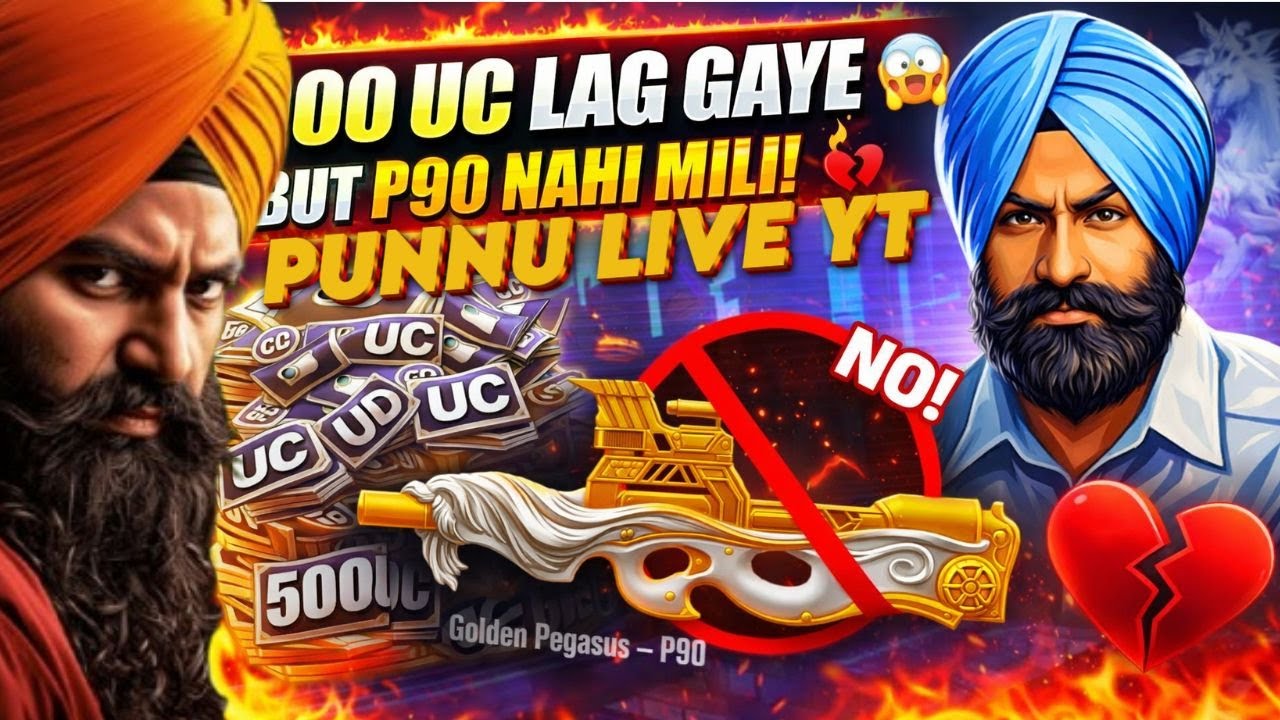 🔥 5000 UC Lag Gaye 😱🔥 – But P90 Nahi Mili! | Luck Ya Scam? 💔