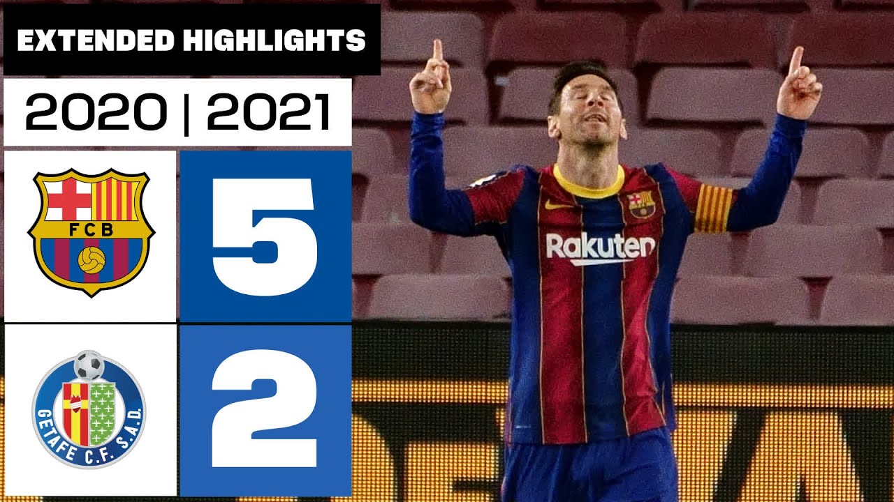 FC BARCELONA 5-2 GETAFE CF 2020/21 | RESUMEN ampliado