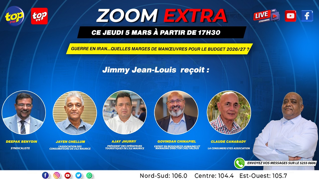 ZOOM EXTRA: Guerre en Iran…quelles marges de manœuvres pour le Budget 2026/27 ?