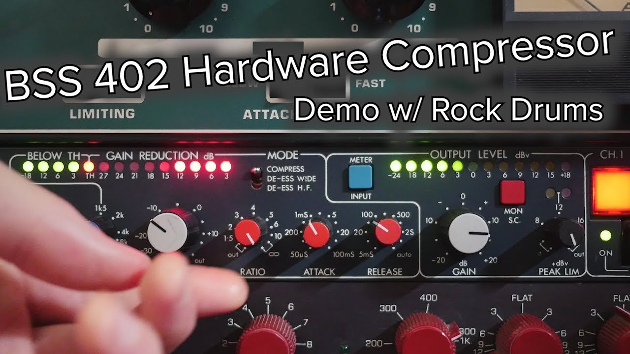 BSS DPR 402 Hardware Compressor Demo