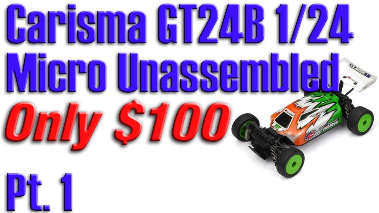 Unbox & Build the Carisma GT24B 1/24 4WD Unassembled Brushless Micro Buggy Kit - Pt. 1
