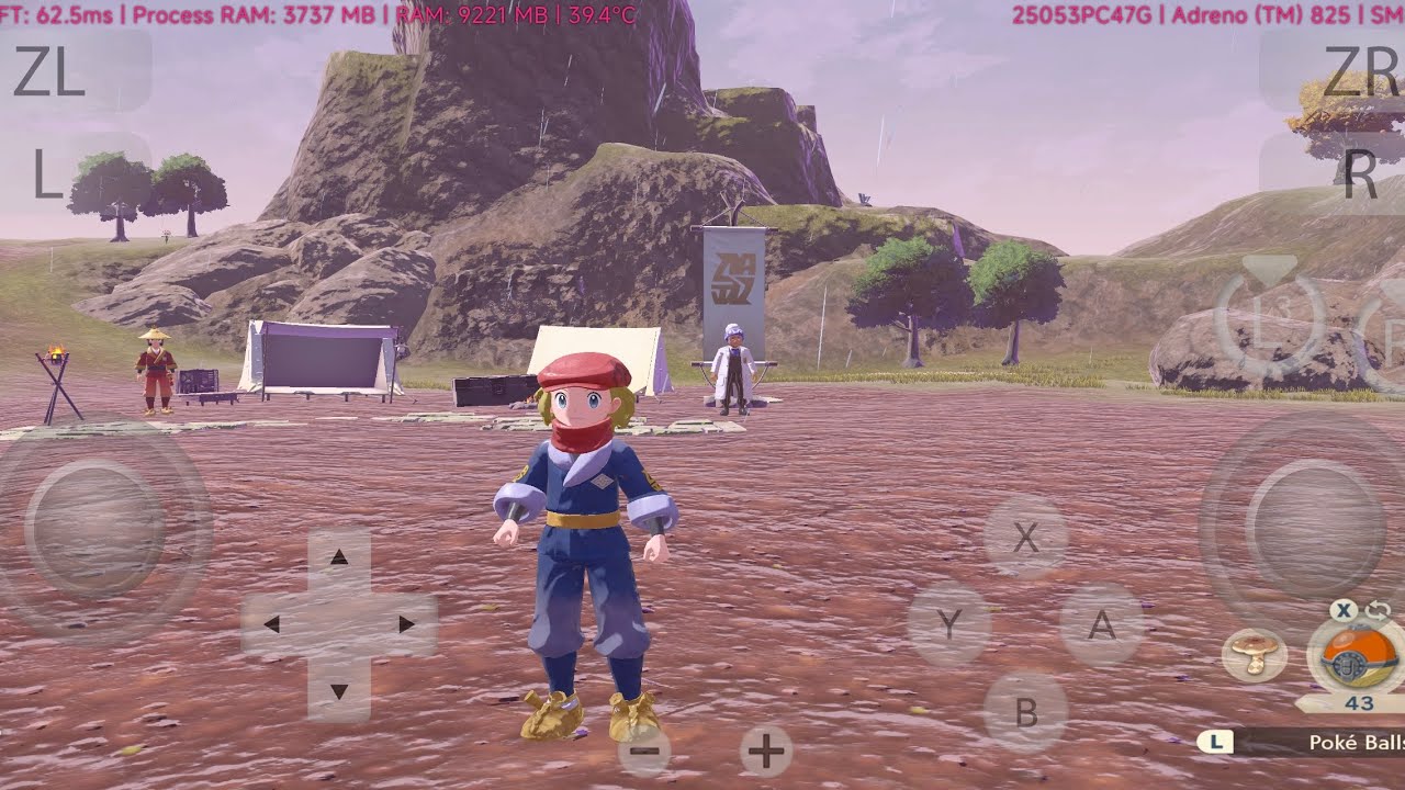 Pokémon Legends: Arceus test on POCO F7 - Eden Optimized v0.1.1