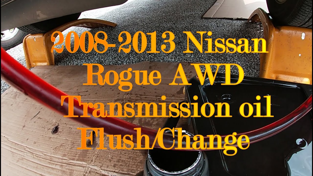 🚕🚘 Замена масла в коробке передач CVT Nissan Rogue 2008-2013 с промывкой масляного радиатора