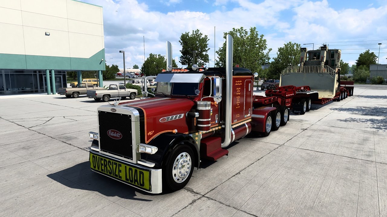 ATS Rollin 389 and BWS Lowboy Heavy Haul Steamboat to Denver