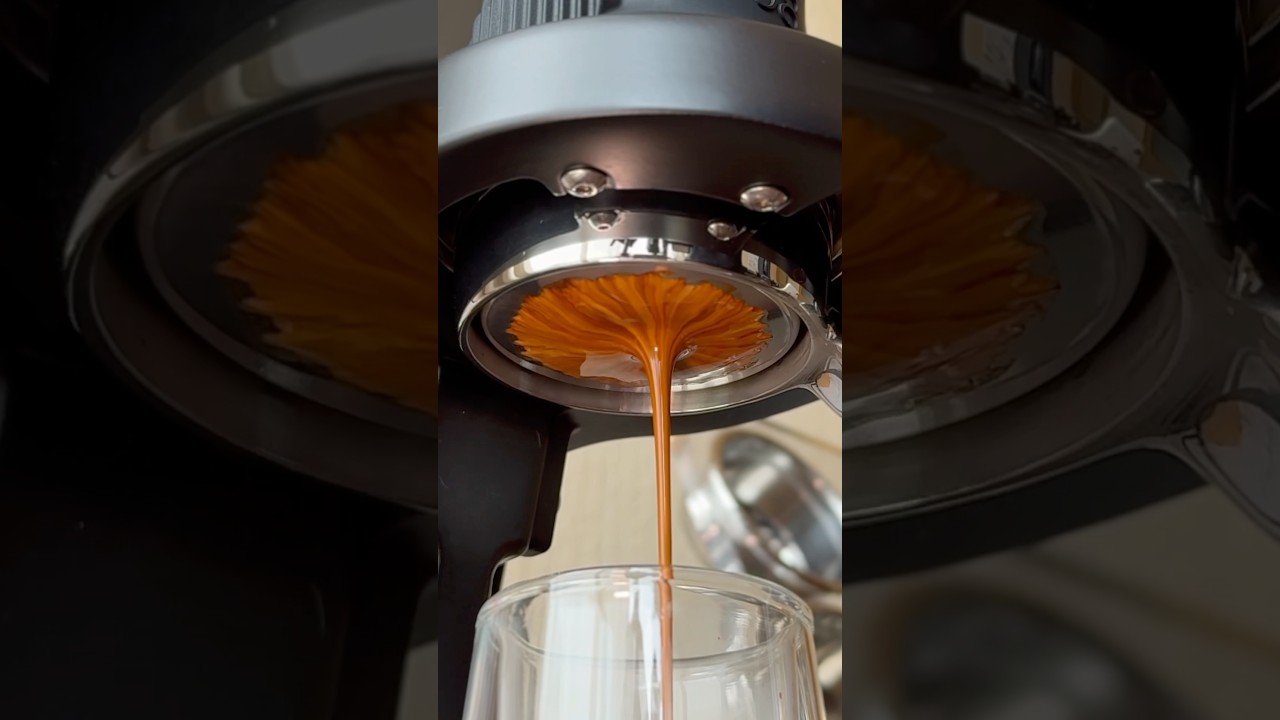 Espresso extraction workflow using Flair58 and IKAPE's Barista tools #coffee #espresso