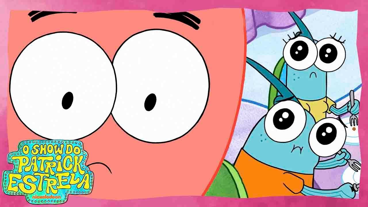 O Show do Patrick Estrela | Patrick esfomeado! | Nickelodeon | Bob Esponja em Portugu&ecirc;s