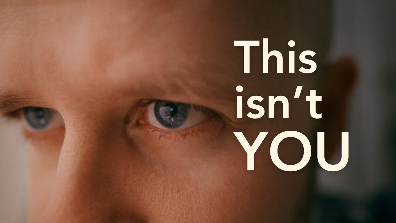 why just being yourself feels impossible