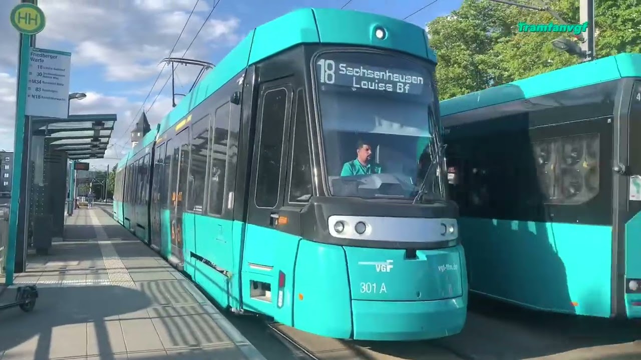 T Wagen im Linienbetrieb.