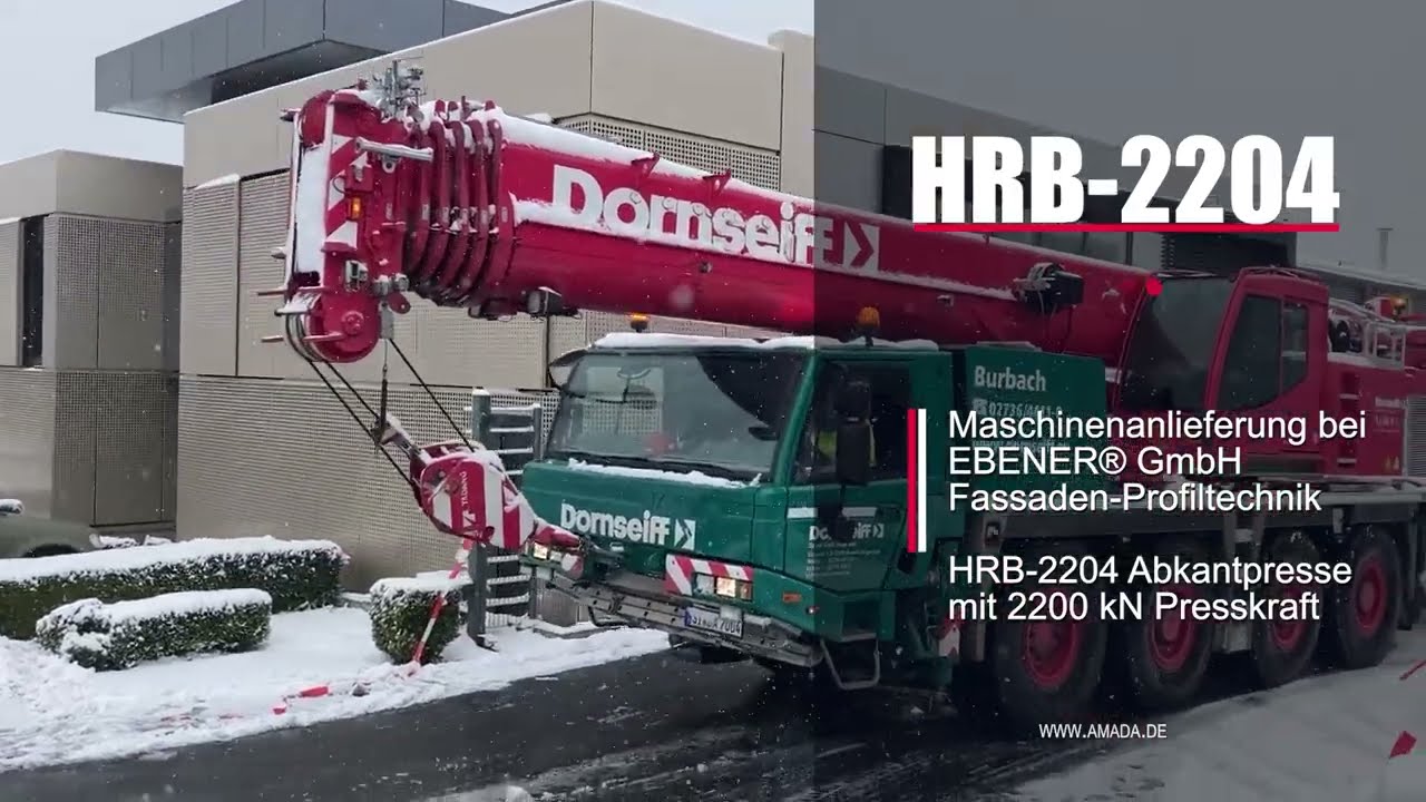🇩🇪 HRB-2204 Abkantpresse - EBENER GmbH Innovative Fassaden
