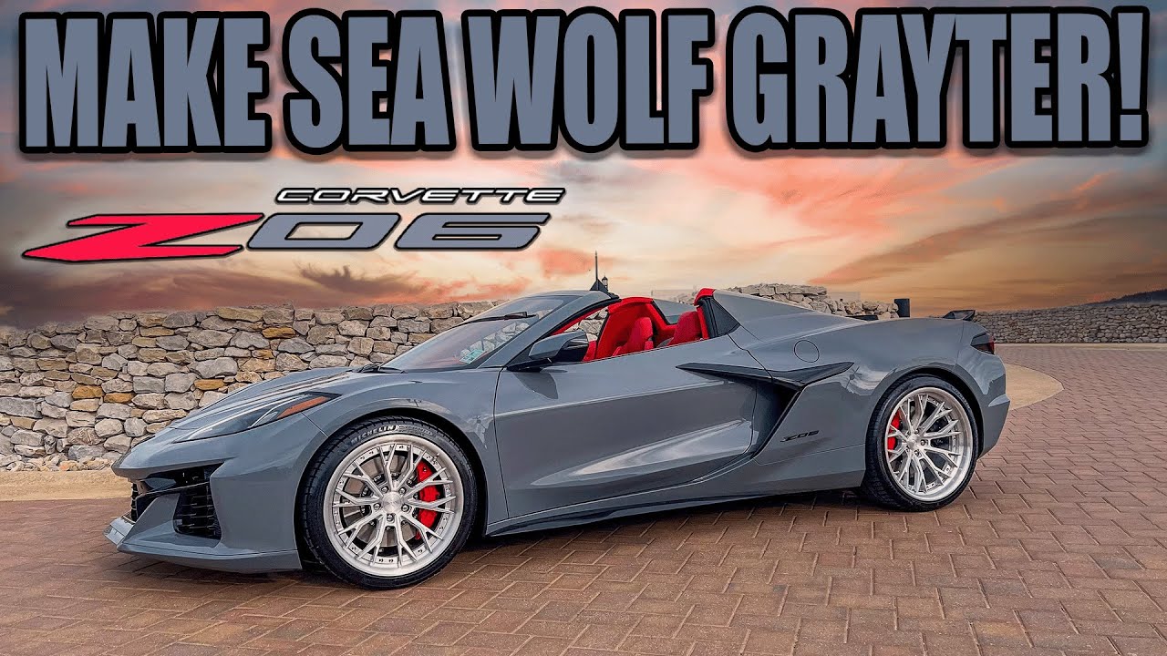 Заставляем Sea Wolf Gray C8 Z06 выглядеть еще ВЕЛИКОЛЕПНЕЕ!