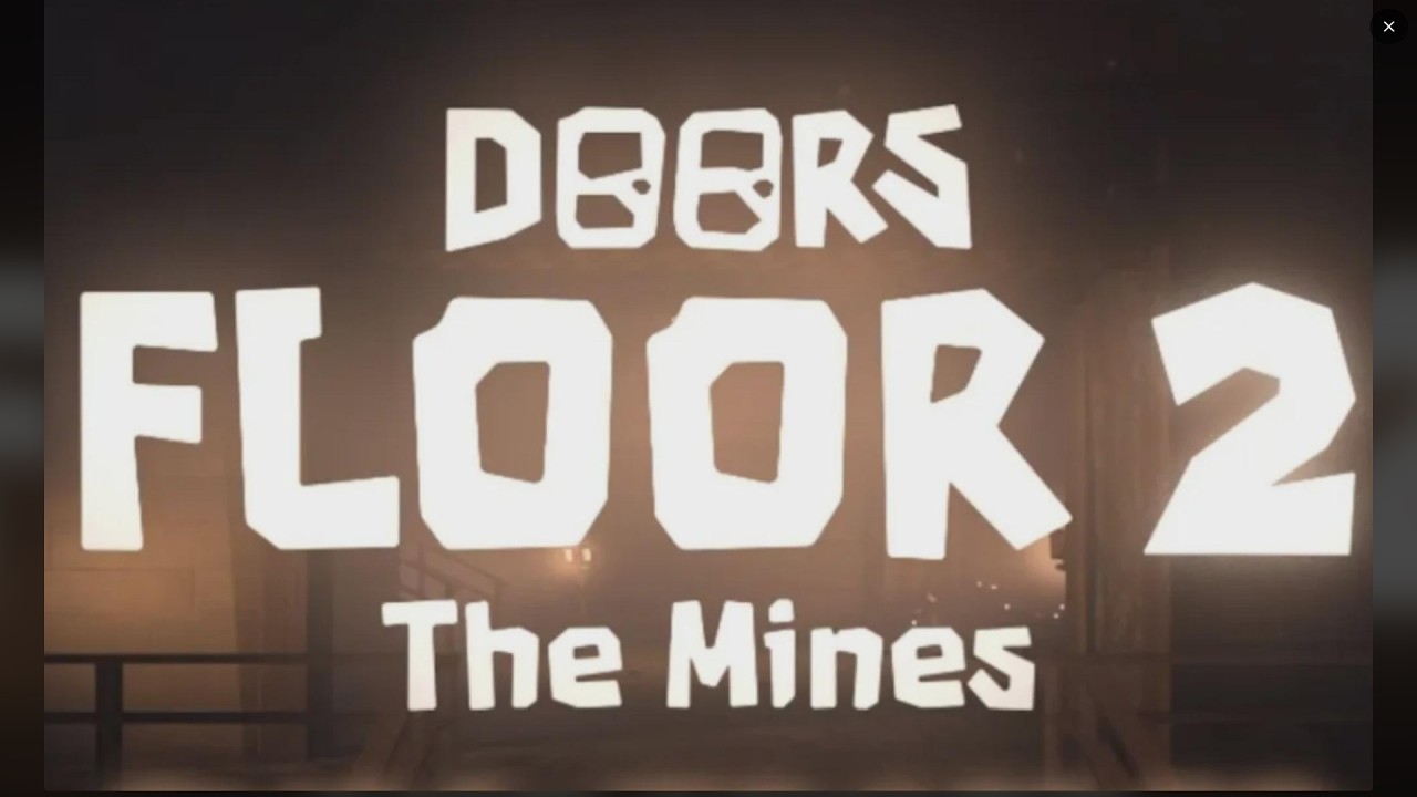 Beating the Mines for the first time with my friend in Roblox Doors