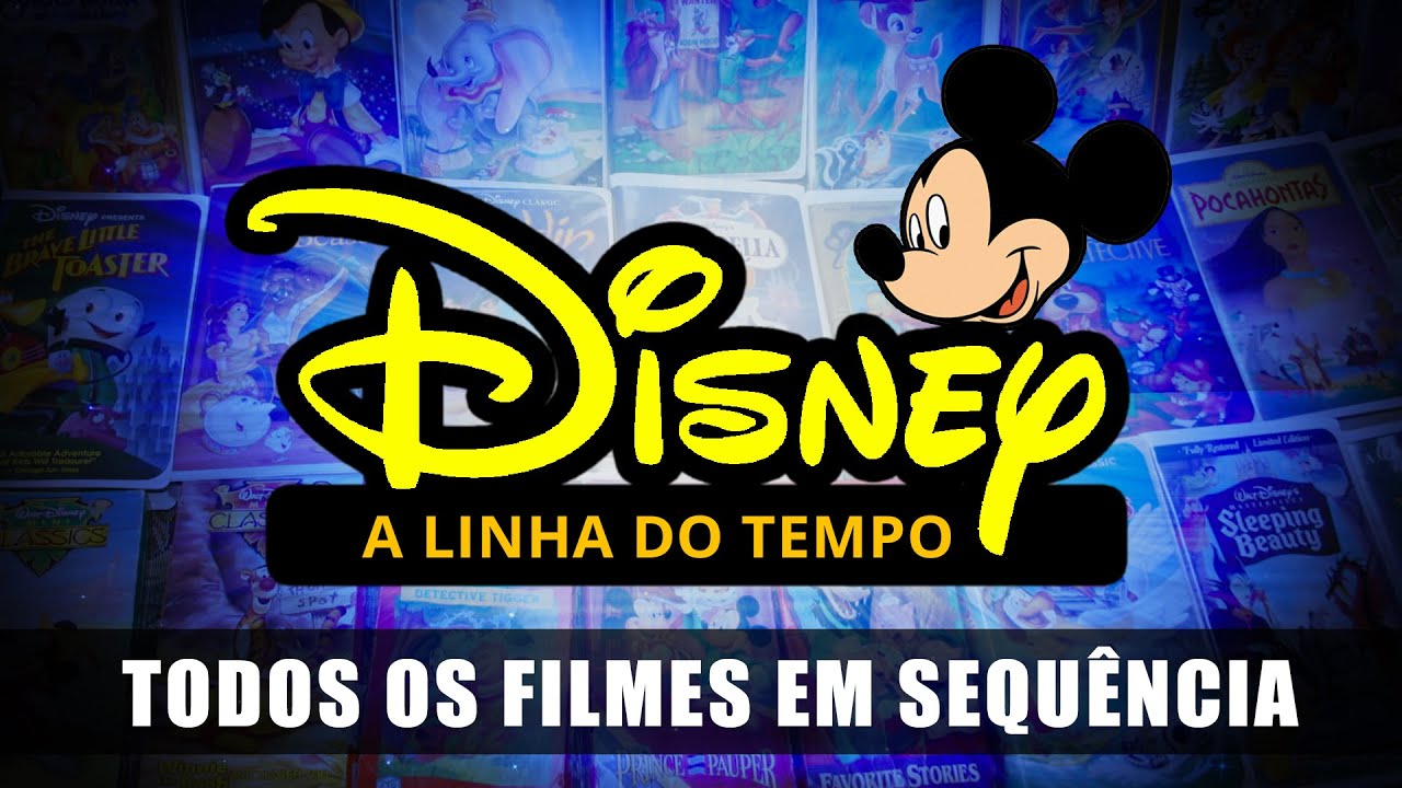 A LINHA DO TEMPO DISNEY