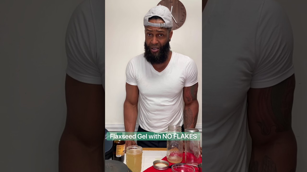 DIY:  NO FLAKE Flaxseed Gel for Natural Hair