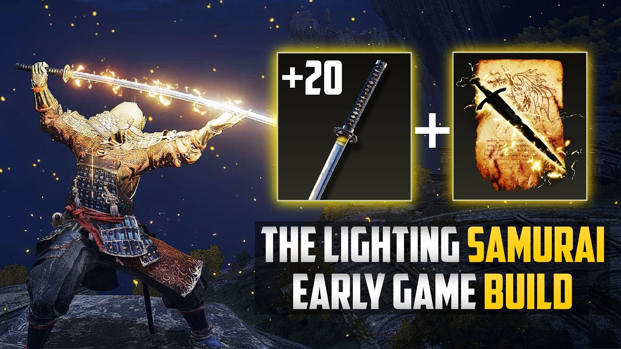 Electrify Armamen Nagakiba Build | Elden Ring Best Build | Elden Ring DLC Build | Elden Ring Builds