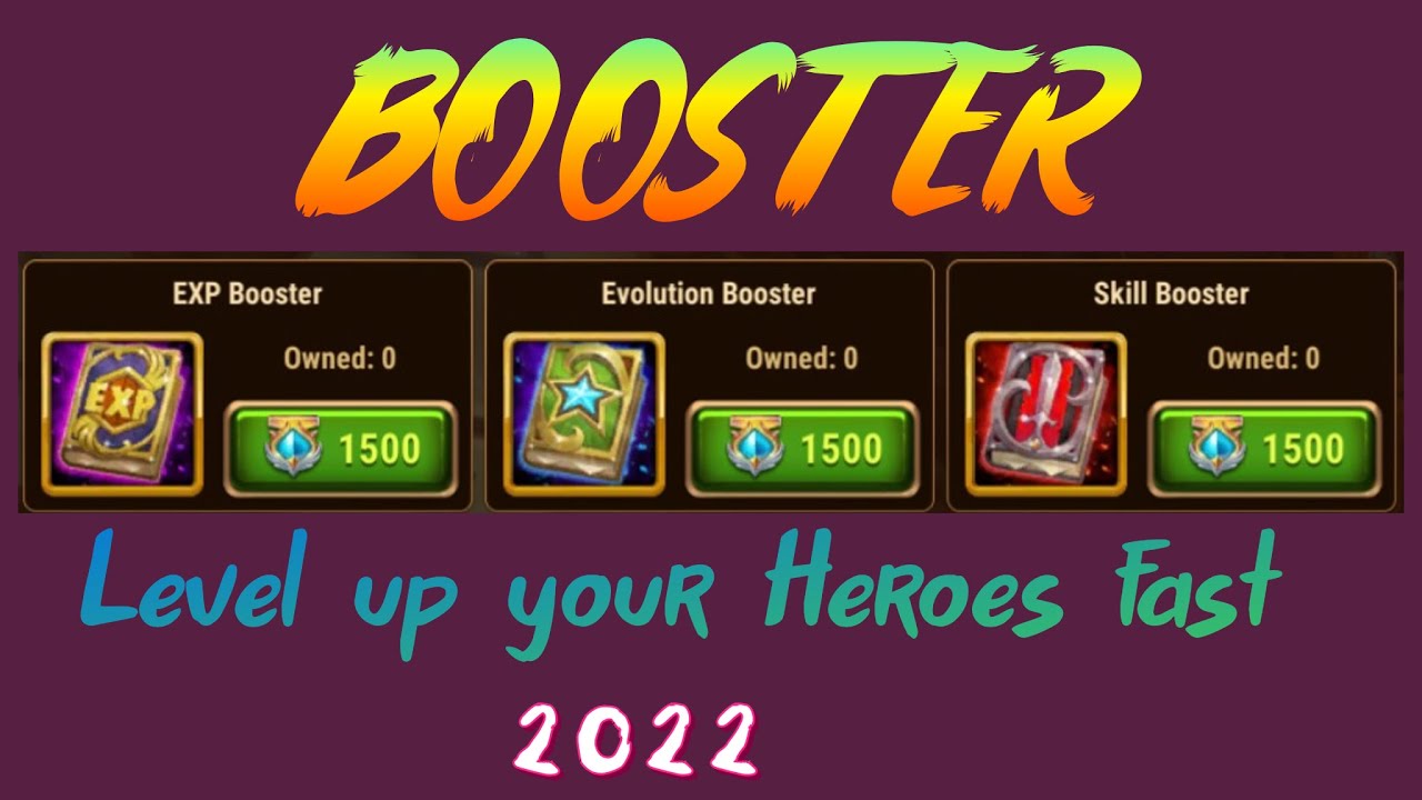 Усилитель опыта, усилитель навыков, усилитель развития 2022 Как это работает Hero Wars Mobile
