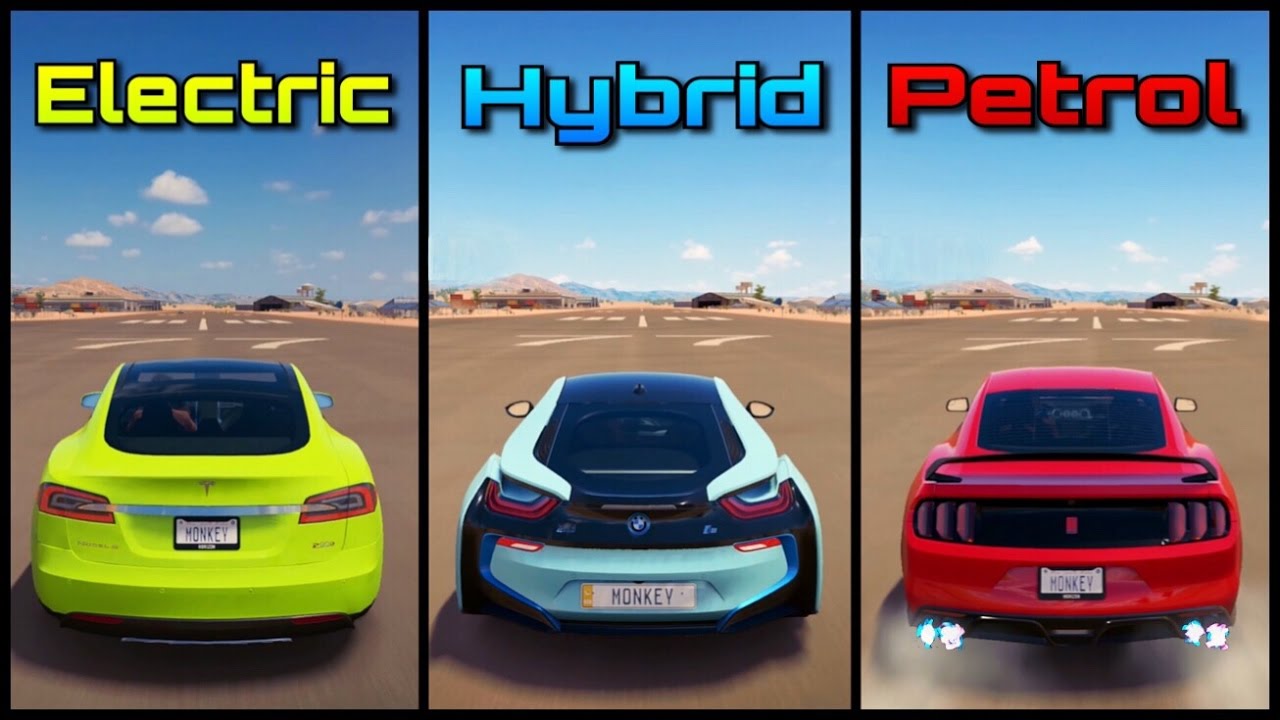 The Ultimate Battle! | Forza Horizon 3 | Tesla Model S vs BMW i8 vs Mustang GT350R