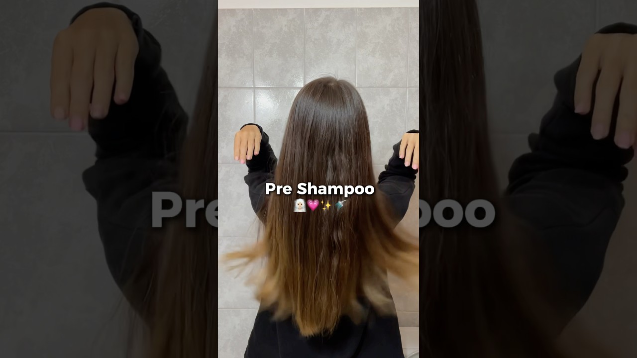 Como HACER el PRE SHAMPOO?  #naturalhair #hairstyle #aesthetic #belleza #peinados #shorts