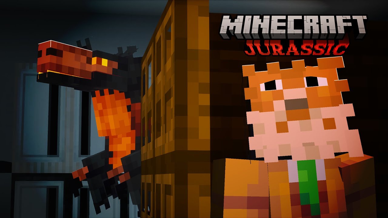 I Survived Jurassic World Rebirth in Minecraft