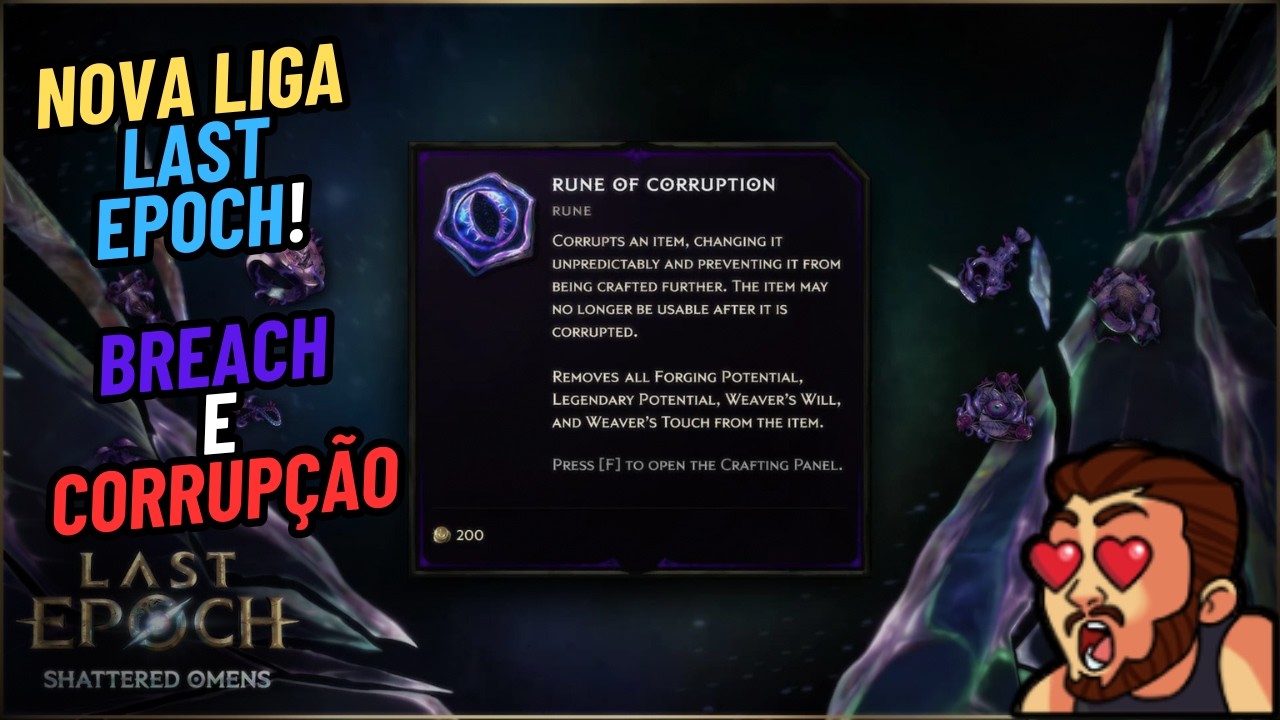 Mecânica inspirada na Breach do POE?! Nova liga do Last epoch anunciada!