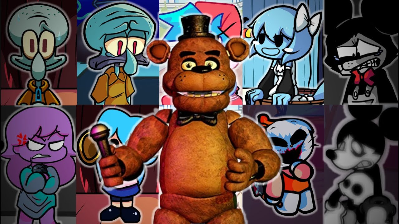 FNAF Song 1 But Different Characters Sing It 🎶 (FNF But Everyone Sing It)