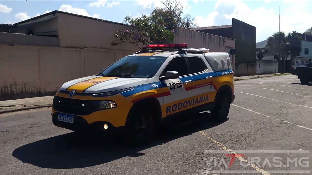 Nova viatura Fiat Toro Freedom do Batalh&atilde;o de Pol&iacute;cia Militar Rodovi&aacute;ria (BPMRV) da PMMG.
