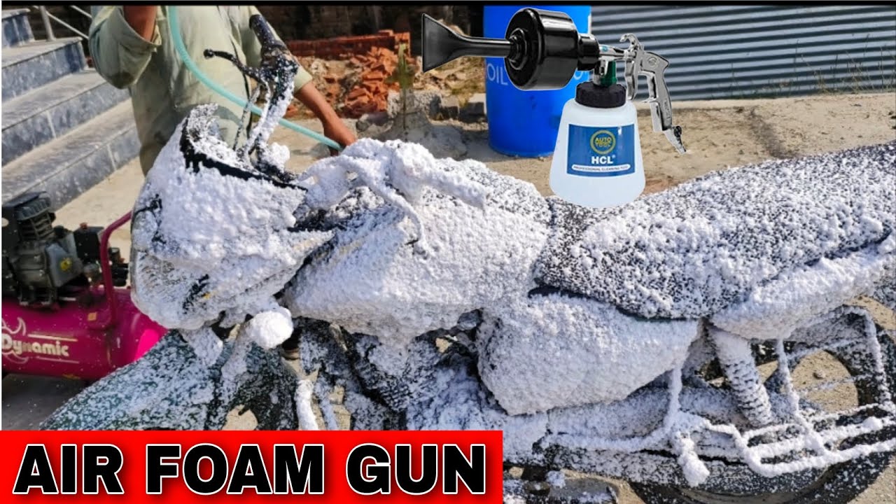 Air compressor gun l Heavy foam l low price