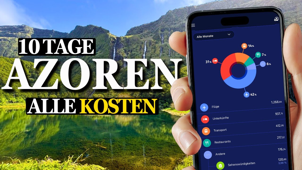 Wie teuer sind die Azoren? |  Azoren Kosten im Überblick + Spartipps 🤑