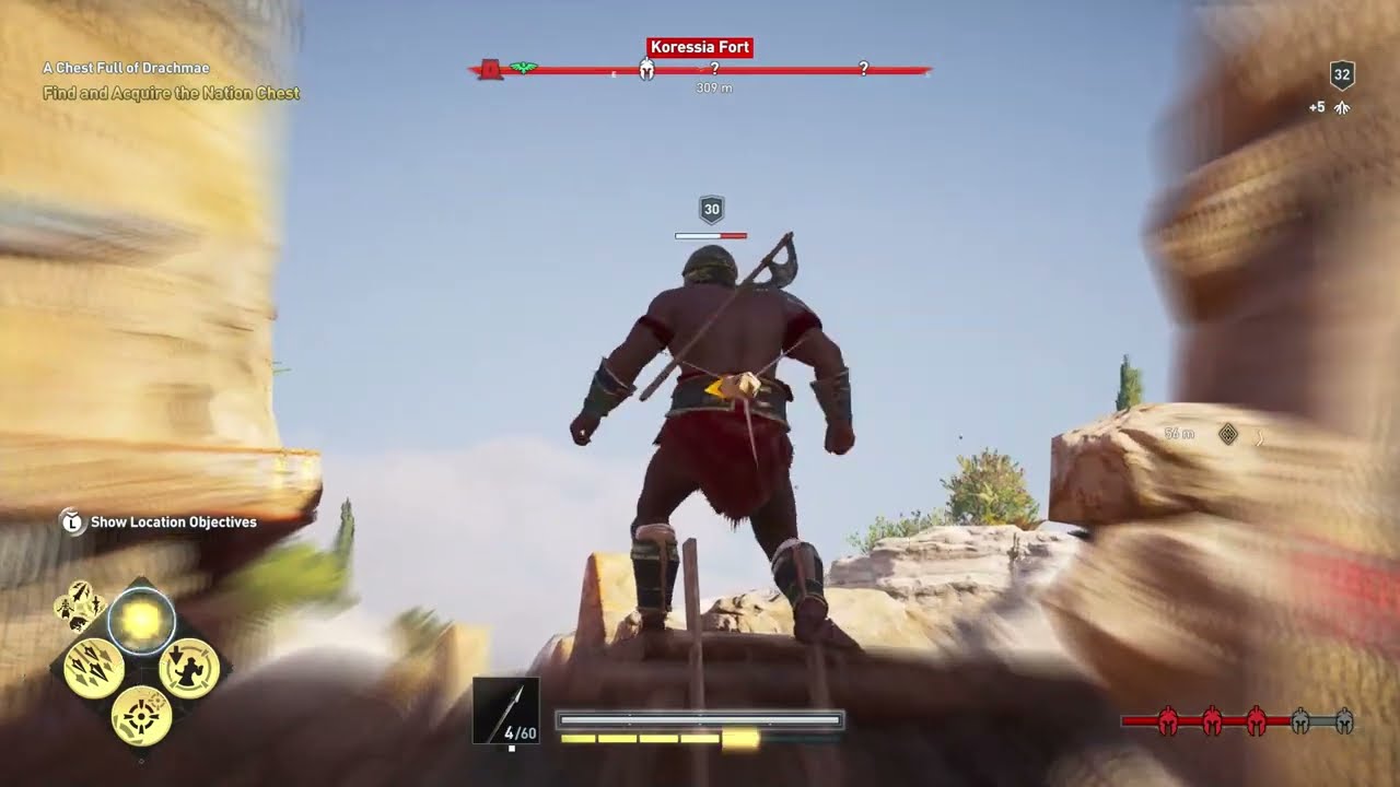 QUEST : A Chest Full of Drachmae + Takedown Koressia Fort