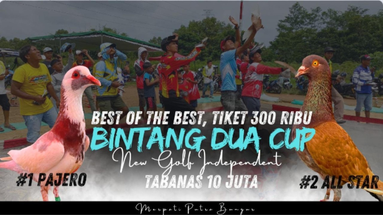 BOB TIKET 300 RB, TABANAS 10 JUTA BINANG DUA CUP KOLONGAN NEW GOLF INDEPENDENT, 14-15 FEBRUARI 2026