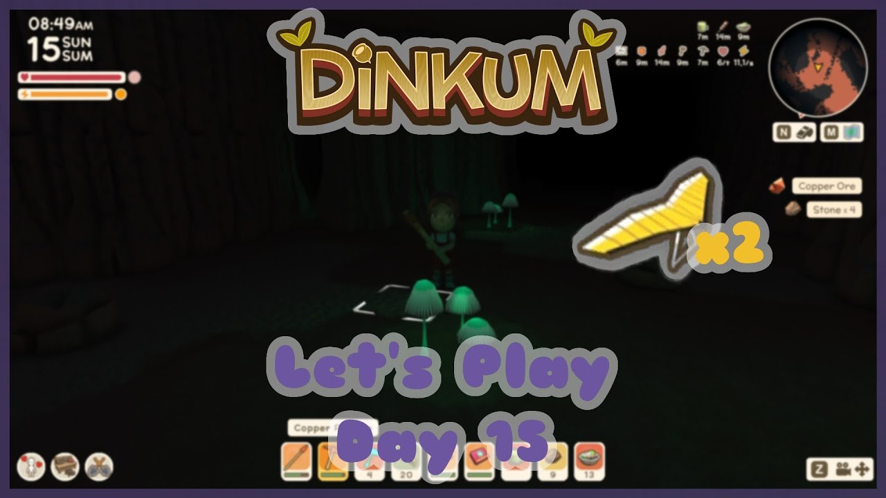 DINKUM | Let's Play Ep 15 - Luckiest mine run ever!