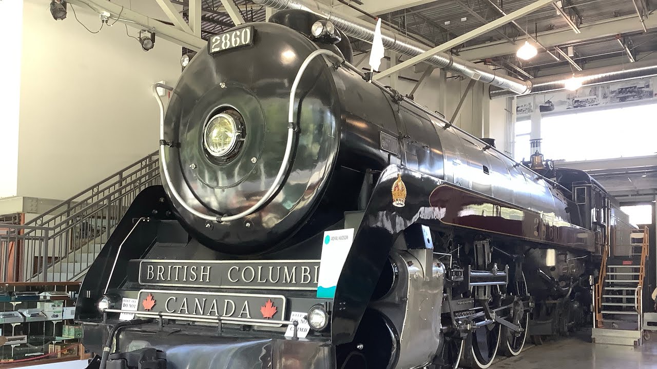 Canada’s most beautiful Steam locomotive 