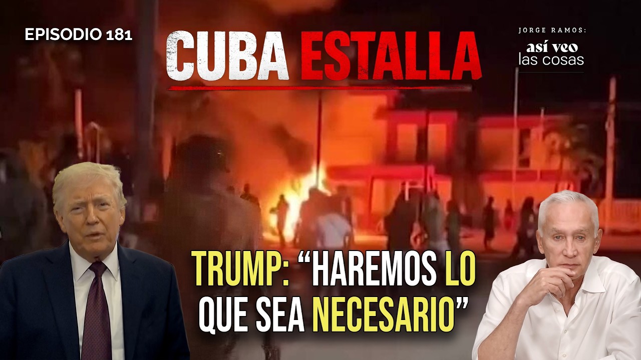 Protestas en Cuba: apagones, crisis y el grito de “libertad” mientras el mundo entra en tensión