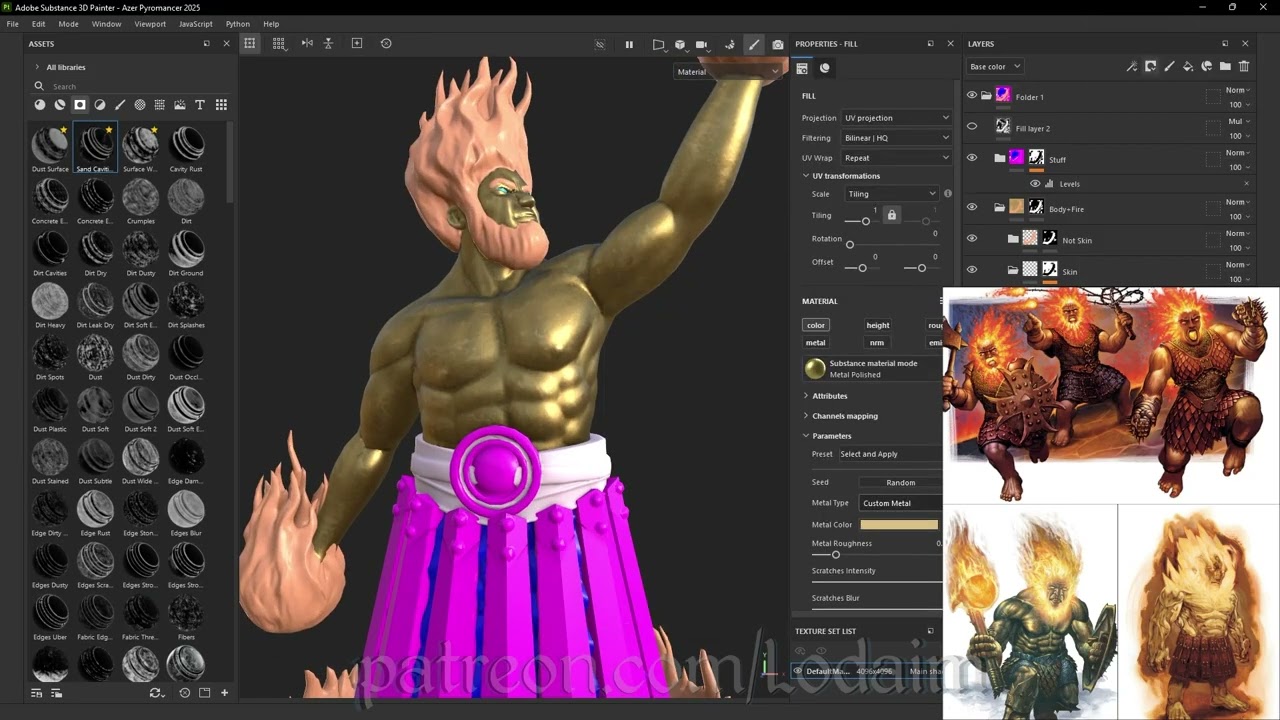 Azer Pyromancer 2025 Timelapse