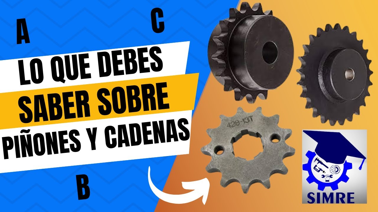 Aprende sobre piñones y su uso en sistemas de transmisión de potencia con CADENAS